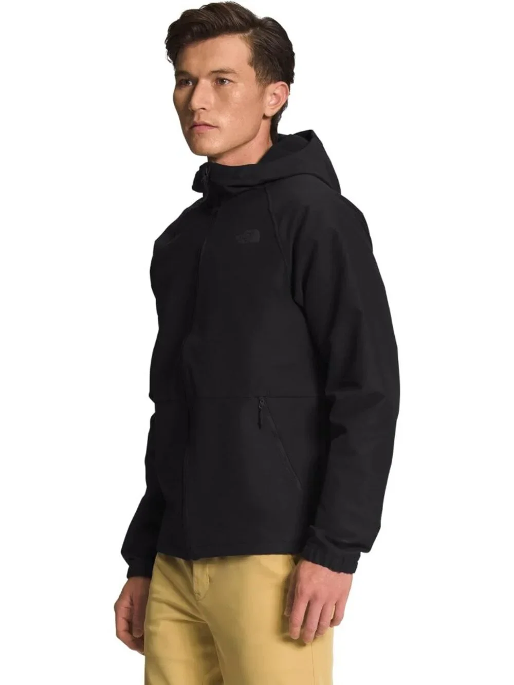 The North Face Camden Softshell Hoodie Jacket Mens Small Black NEW Stretch Coat